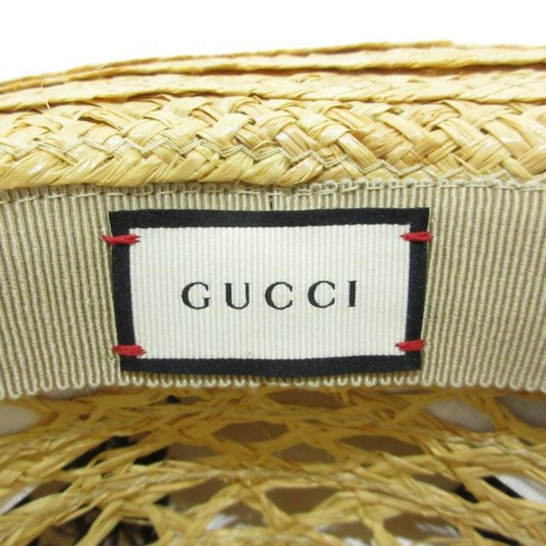 Gucci - グッチ ハット M/57美品 ストローハットの通販 by ブラン
