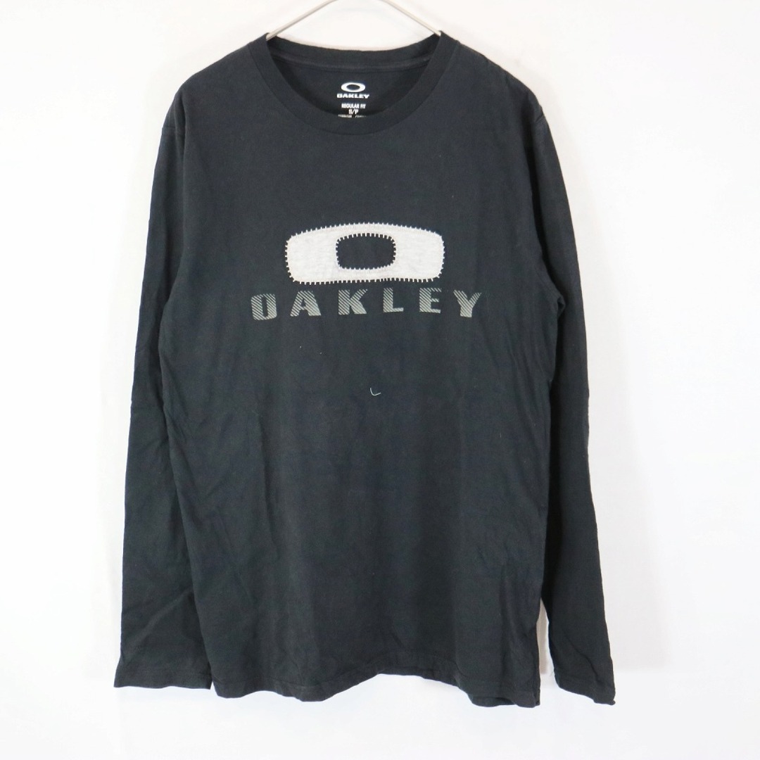 Oakley - OAKLEY オークリー 英文字 ロゴプリント 長袖Ｔシャツ