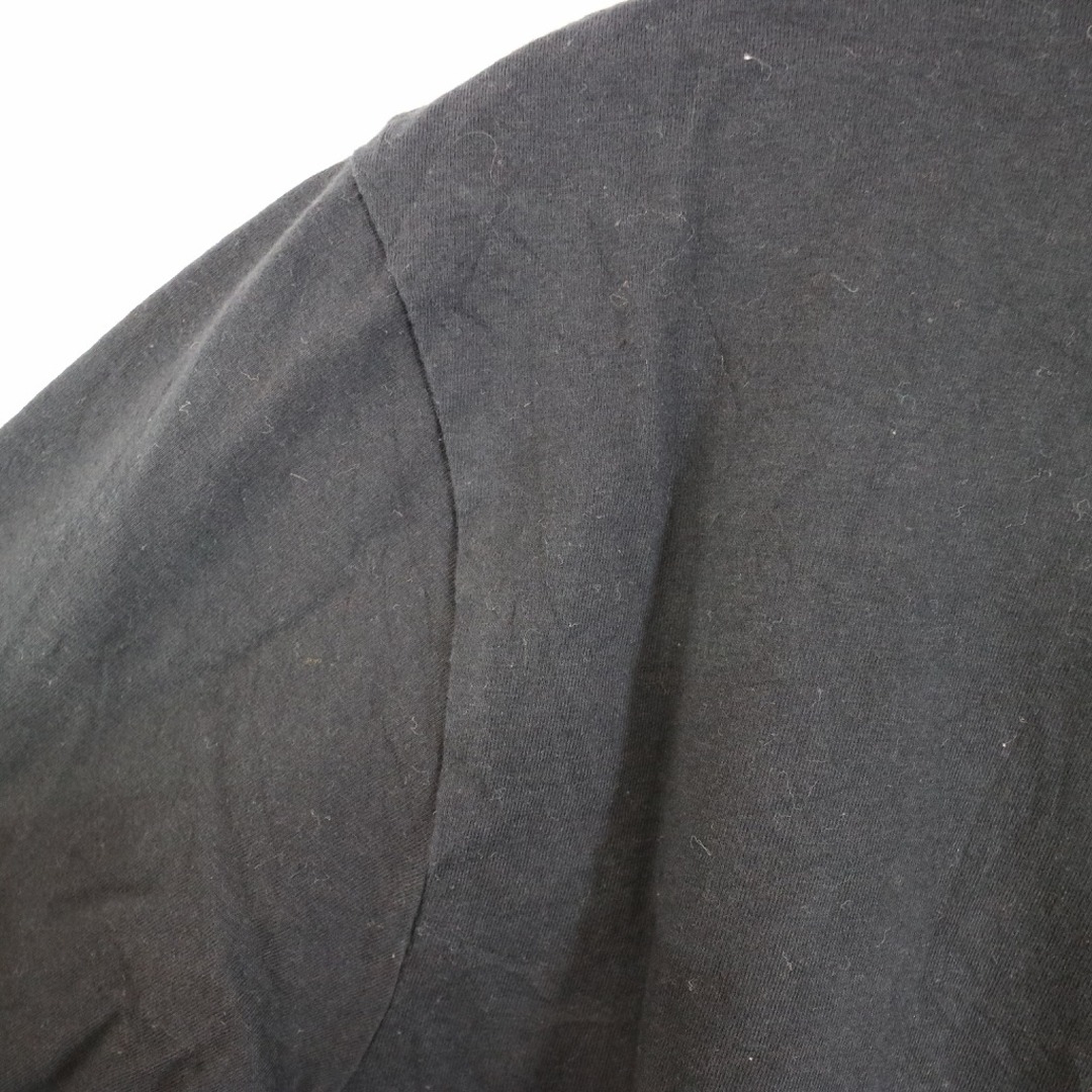 Oakley(オークリー)のOAKLEY オークリー 英文字 ロゴプリント 長袖Ｔシャツ ブラック (メンズ Ｓ) 中古 古着 N8471 メンズのトップス(Tシャツ/カットソー(七分/長袖))の商品写真
