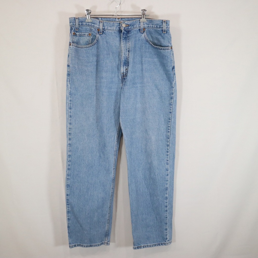 Levi's リーバイス 505 テーパード デニムパンツ アメカジ 紙タグ ブルー (メンズ 38/32)   N8515