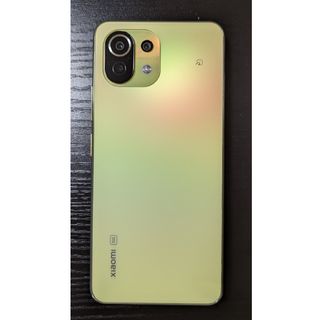 シャオミ(Xiaomi)のXiaomi Mi 11Lite 5G Citrus Yellow(スマートフォン本体)