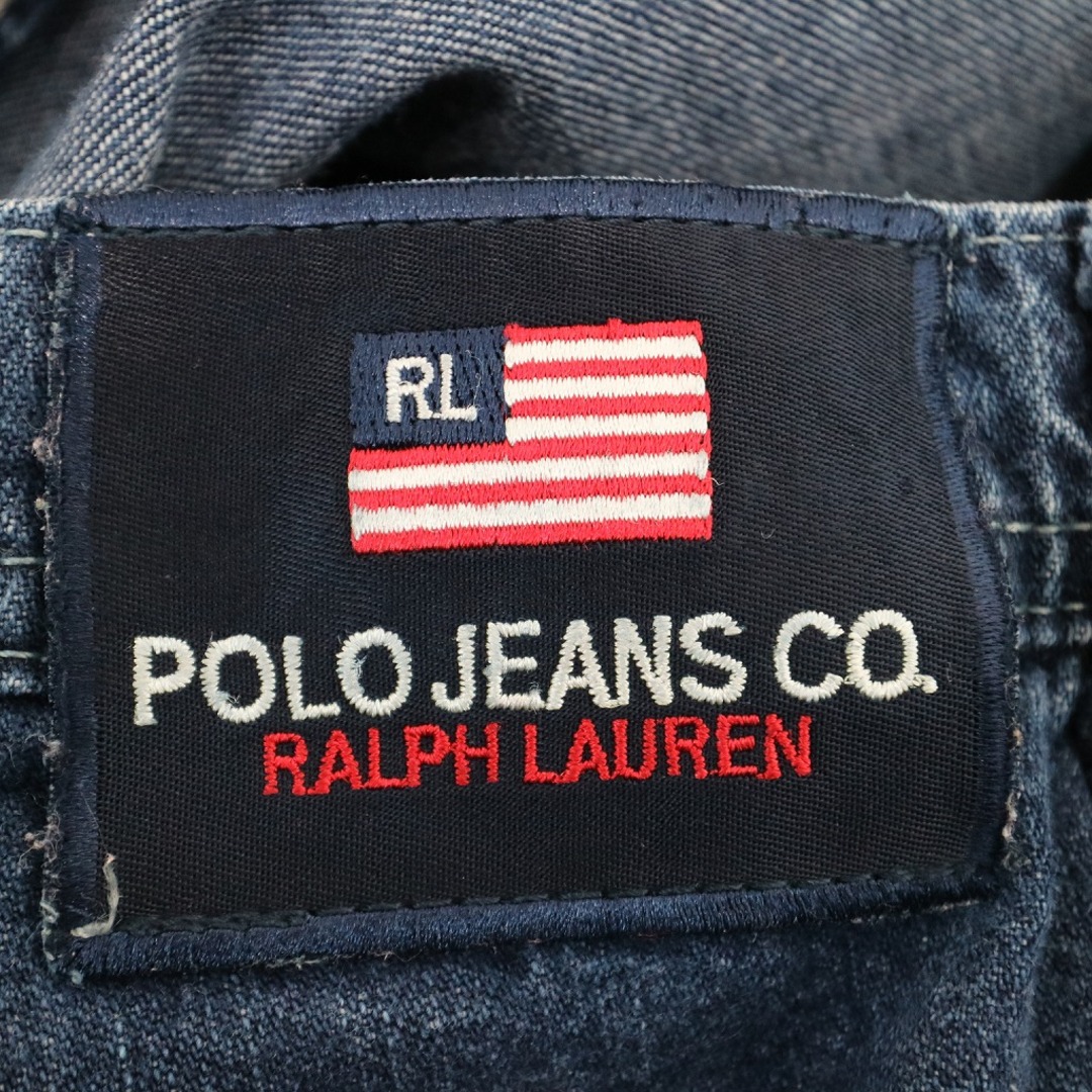 POLO JEANS ポロジーンズ ペインターデニムパンツ ワーク インディゴブルー (メンズ 33X32)   N8529