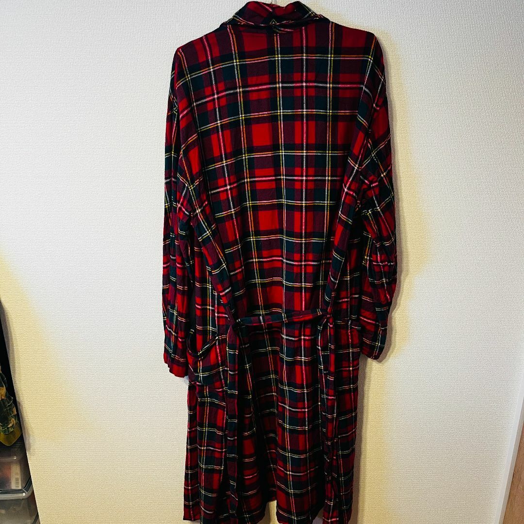 POLO RALPH LAUREN(ポロラルフローレン)のPOLO RALPH LAUREN Check Gown Coat XL相当 メンズのジャケット/アウター(その他)の商品写真