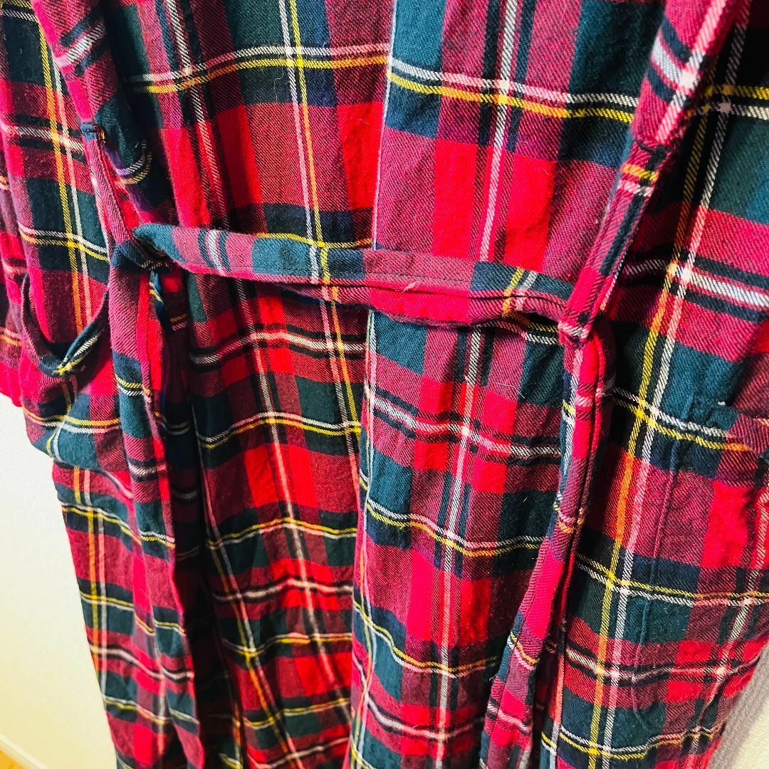 POLO RALPH LAUREN - POLO RALPH LAUREN Check Gown Coat XL相当の通販