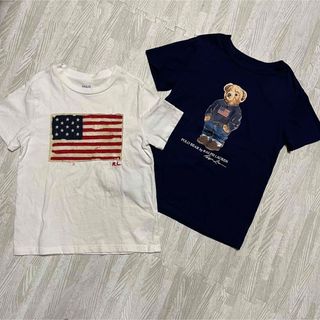 ポロラルフローレン 星条旗 子供 Tシャツ/カットソー(男の子)の通販 98