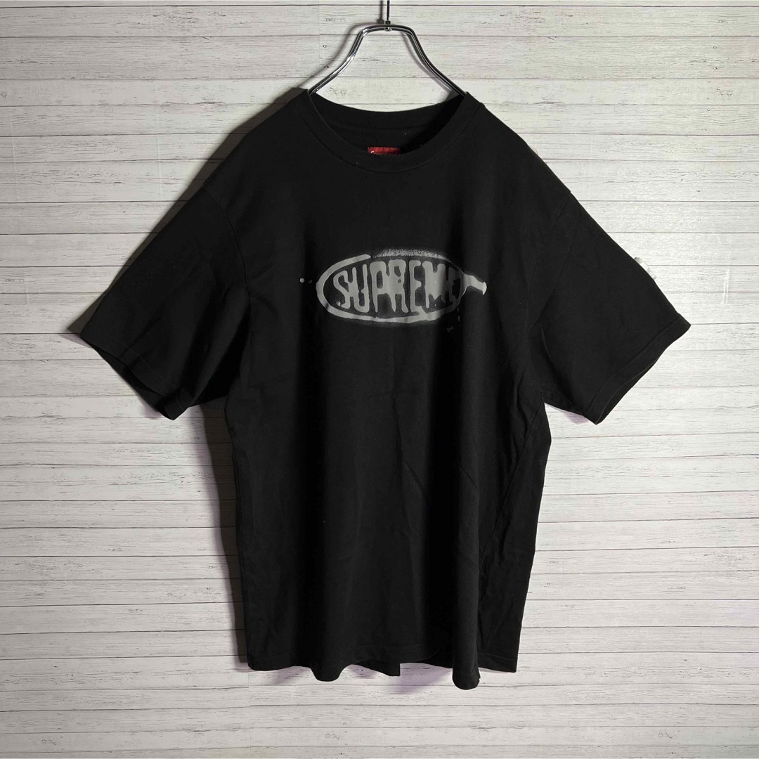 希少デザイン】シュプリーム Tシャツ センタープリントロゴ 即完売