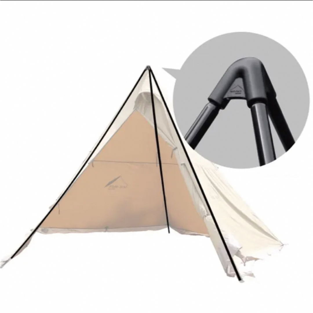 tent-Mark DESIGNS(テンマクデザイン)の【新品・未使用】テンマクデザイン サーカストリポット レギュラー スポーツ/アウトドアのアウトドア(テント/タープ)の商品写真