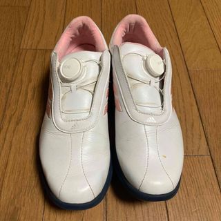 アディダス(adidas)のadidas レディースゴルフシューズ　ホワイト　24.0cm(その他)