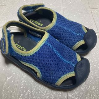 16.5cm クロックスcrocsコンフォート　スウィフトウォーター　サンダル(サンダル)