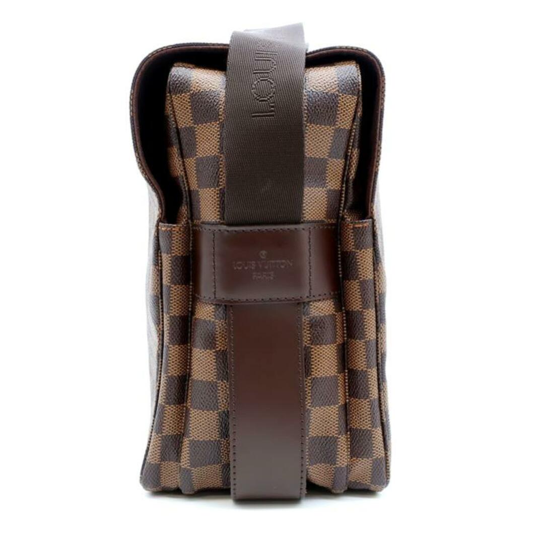 LOUIS VUITTON ルイヴィトン　
ナヴィグリオ N45255 エベヌ 　
ダミエ ショルダーバッグ 　
レディース メンズ　
【正規品】【美品】
【買蔵】 2