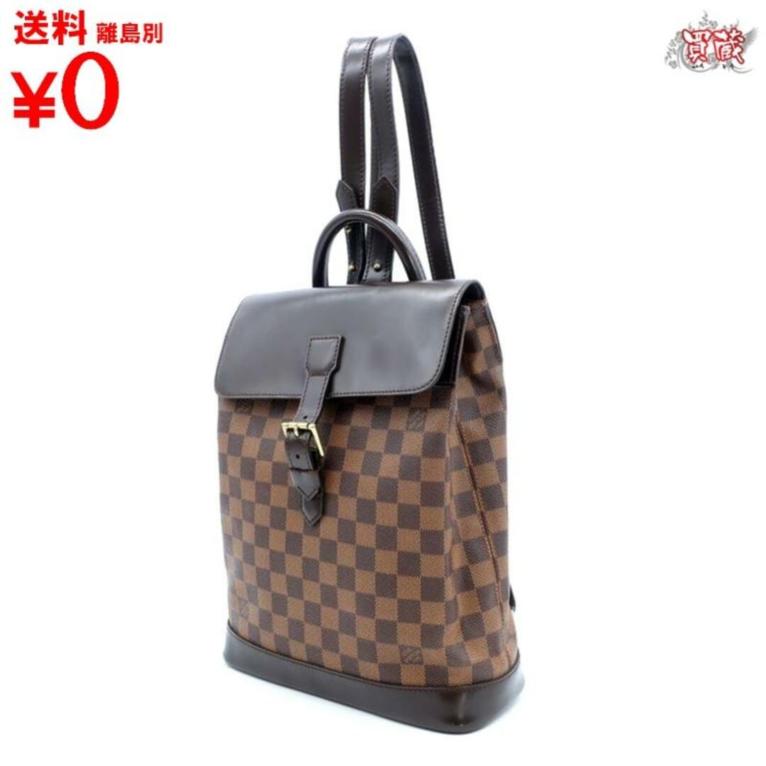 LOUIS VUITTON ルイヴィトン  
ソーホー N51132    
ダミエ エベヌ バッグパック  
 レディース メンズ　
【正規品】 
【買蔵】