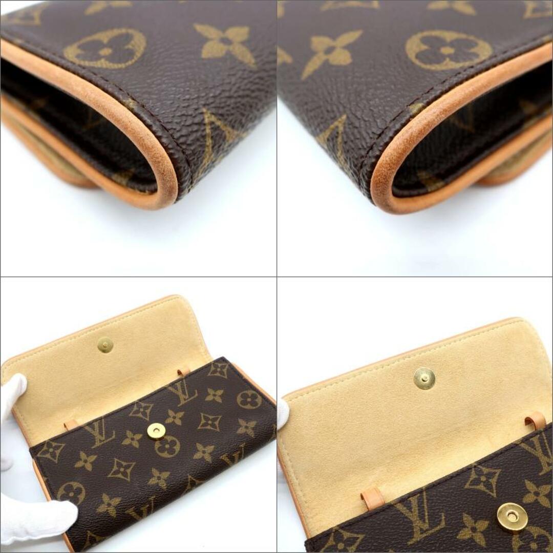 LOUIS VUITTON　ルイヴィトン　
ポシェットツイン PM M51854　
モノグラム レディース　
ショルダーバッグ　クラッチ　
【正規品】　
【買蔵】