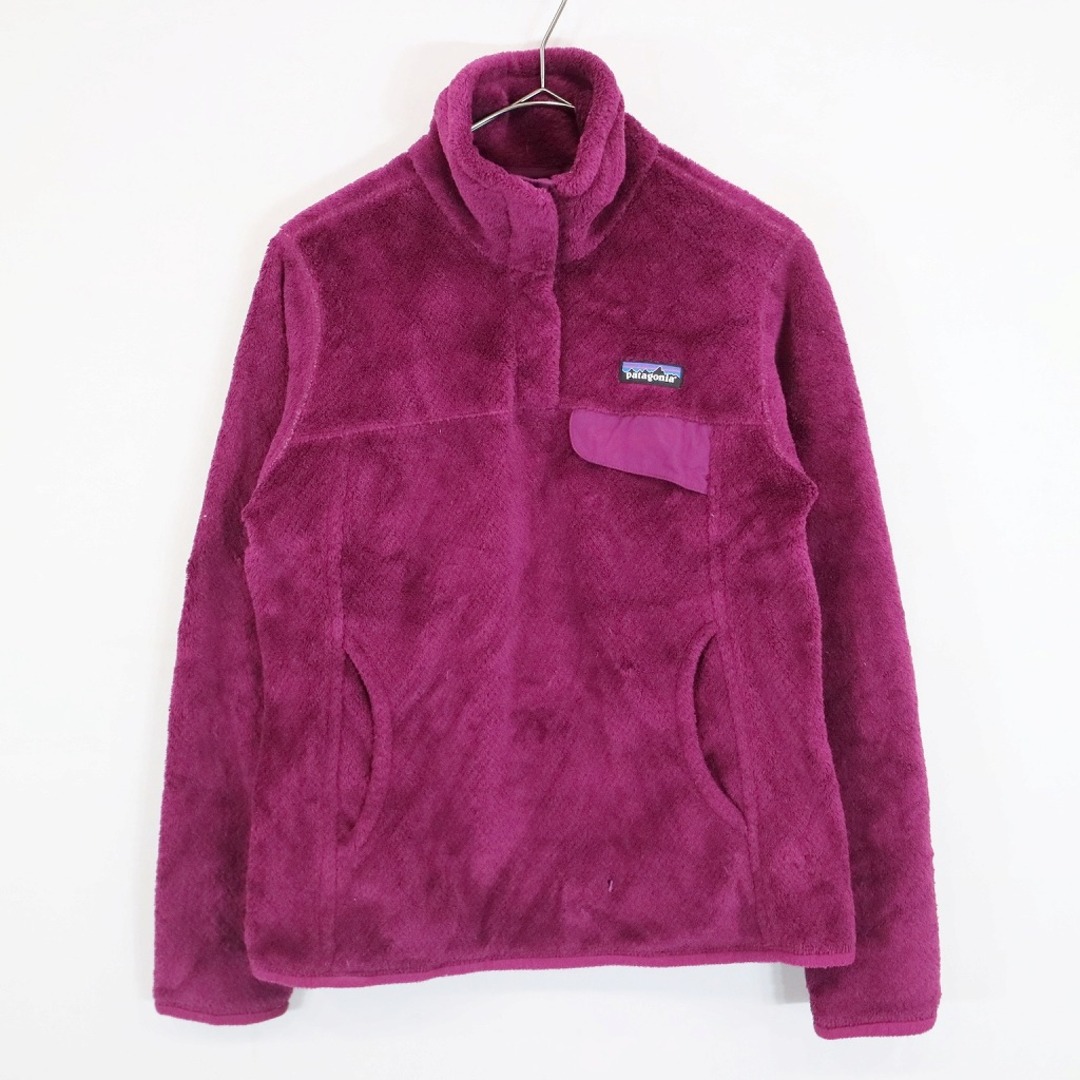 SALE/ patagonia パタゴニア スナップT フリースジャケット アウトドア キャンプ アウター 防寒 登山 パープル (レディース S)   N8635