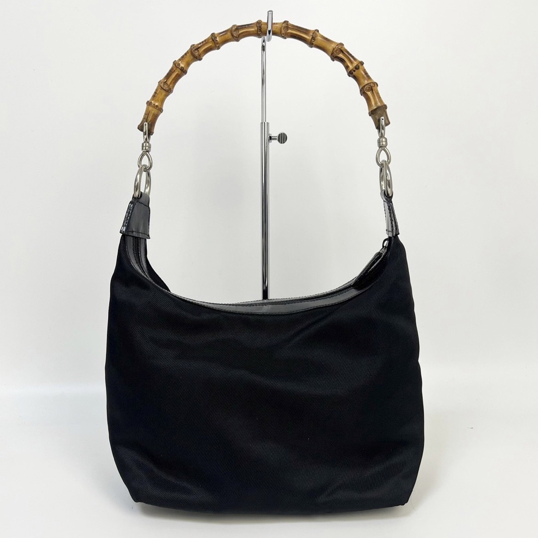 23H28 GUCCI グッチ ハンドバッグ バンブー ナイロン