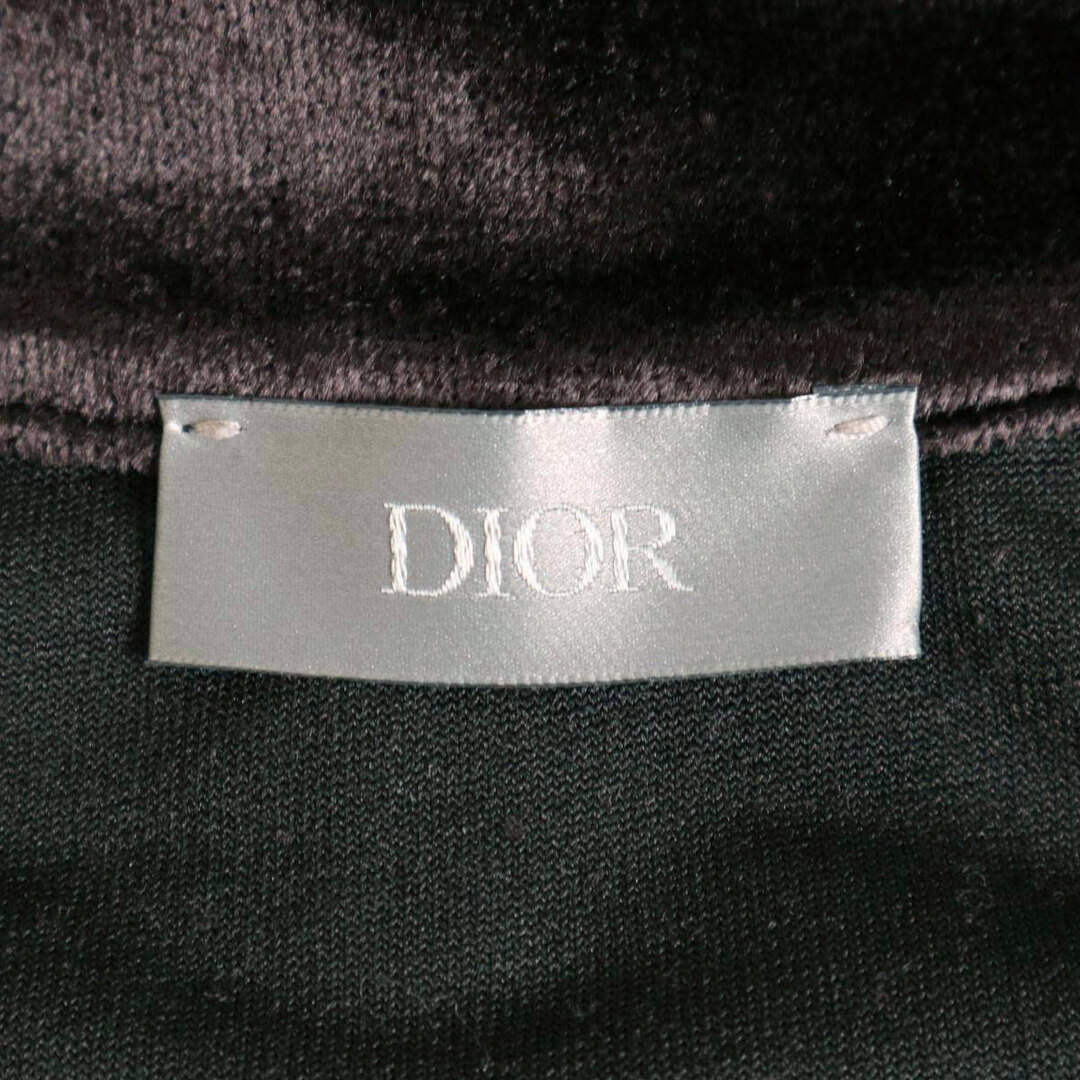 ディオール ロゴ 刺繍 テクニカル ハーフジップ Tシャツ 943J654A0585 メンズ ブラック系 Dior 【中古】 【アパレル・小物】