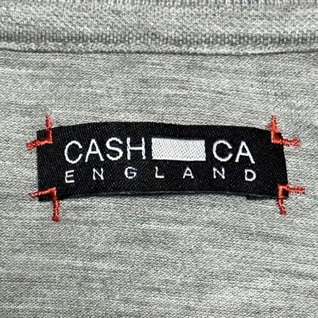 CASH CA(カシュカ)のCASH CA カシュカ ポロシャツ トップス カノコ サーマル切替 ブランド メンズのトップス(ポロシャツ)の商品写真