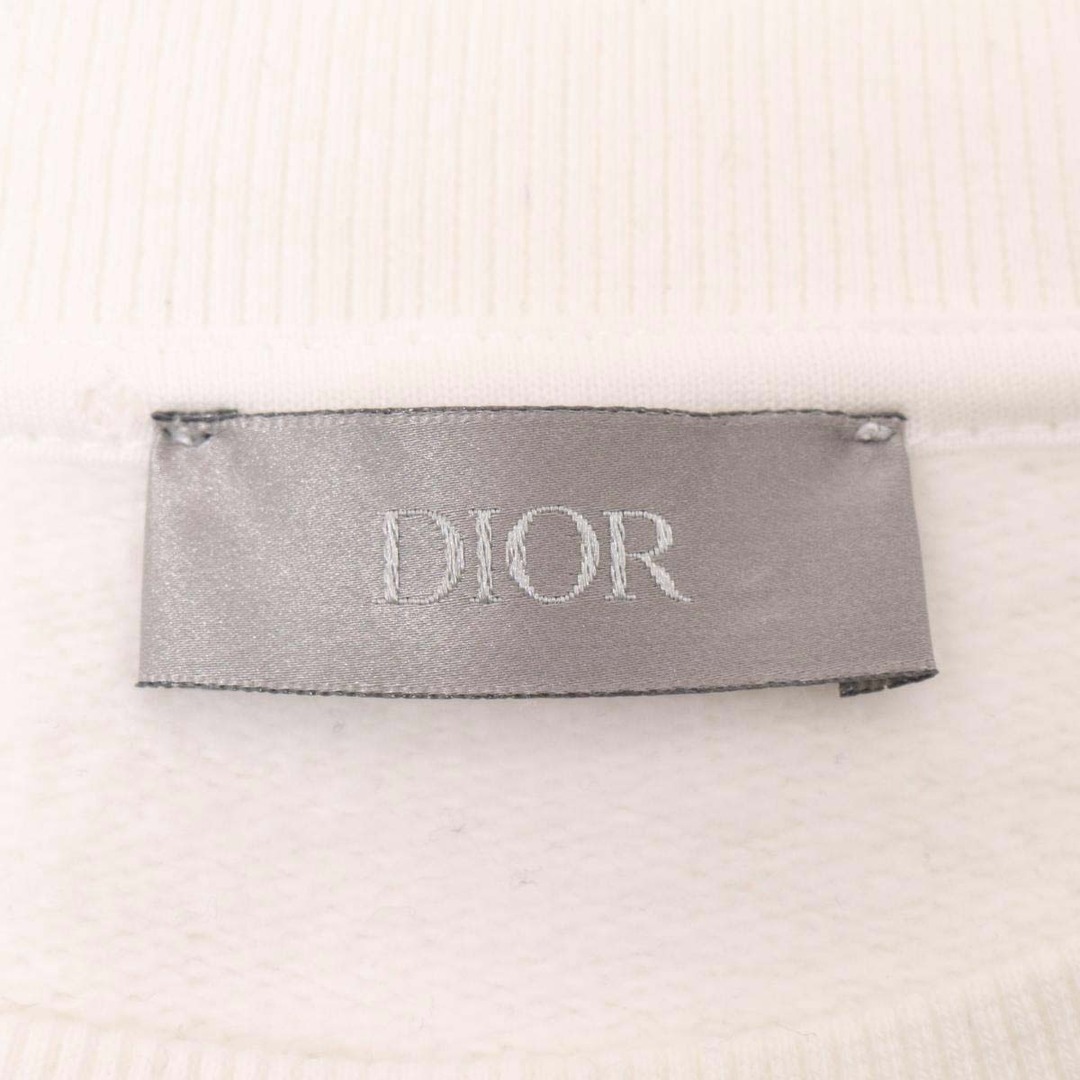 ディオール ロゴ 刺繍 スウェット クリスチャンディオール 043J604A0531 メンズ ホワイト Dior  【アパレル・小物】 4