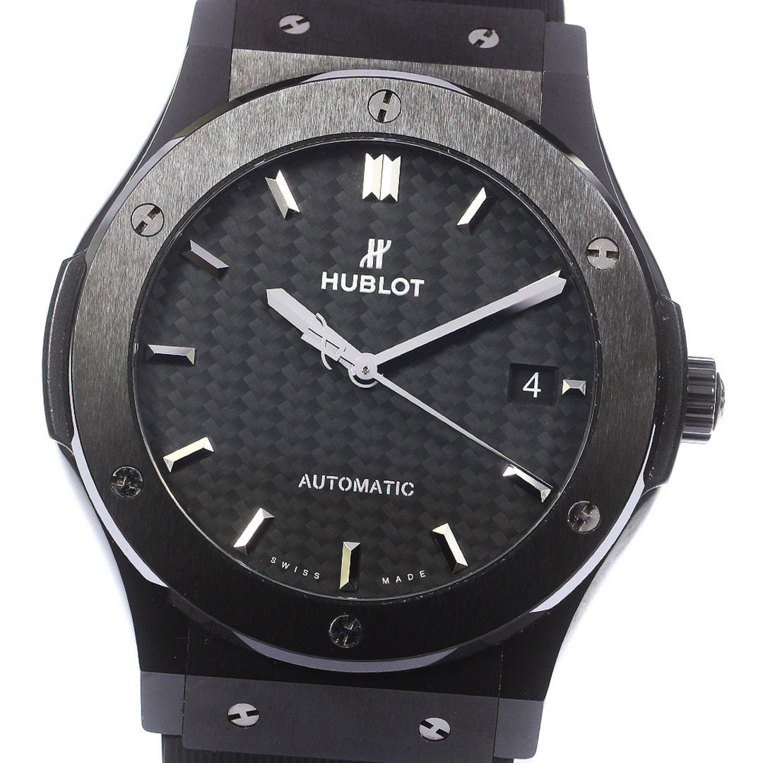 ウブロ HUBLOT 511.CM.1771.RX クラシックフュージョン ブラックマジック 自動巻き メンズ _770628