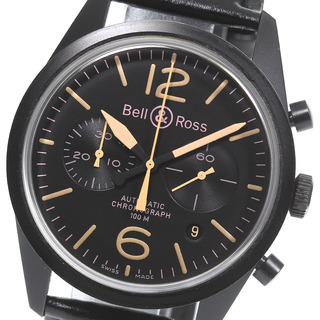 ベルアンドロス(Bell & Ross)のベル＆ロス Bell＆Ross BR126-94-SC ヴィンテージ ヘリテージ クロノグラフ 自動巻き メンズ 良品 保証書付き_770939【ev10】(腕時計(アナログ))