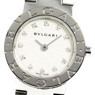 ブルガリ(BVLGARI)のブルガリ BVLGARI BB23SS ブルガリブルガリ 12Pダイヤ クォーツ レディース 良品 _765906【ev10】(腕時計)