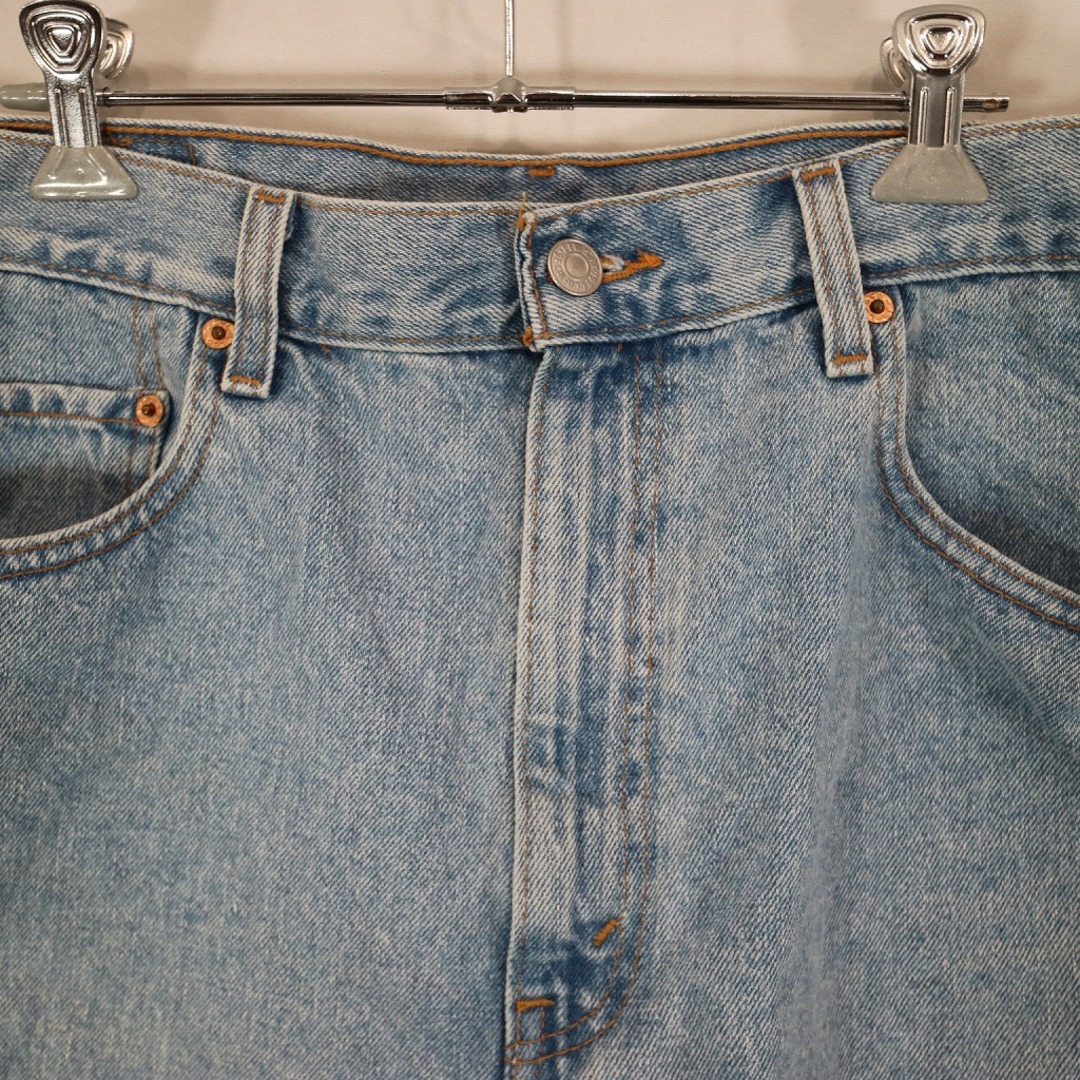 Levi's(リーバイス)の2000年代 Levi's リーバイス 505 デニムショーツ ショートパンツ ライトブルー (メンズ 36) 中古 古着 N8650 メンズのパンツ(ショートパンツ)の商品写真