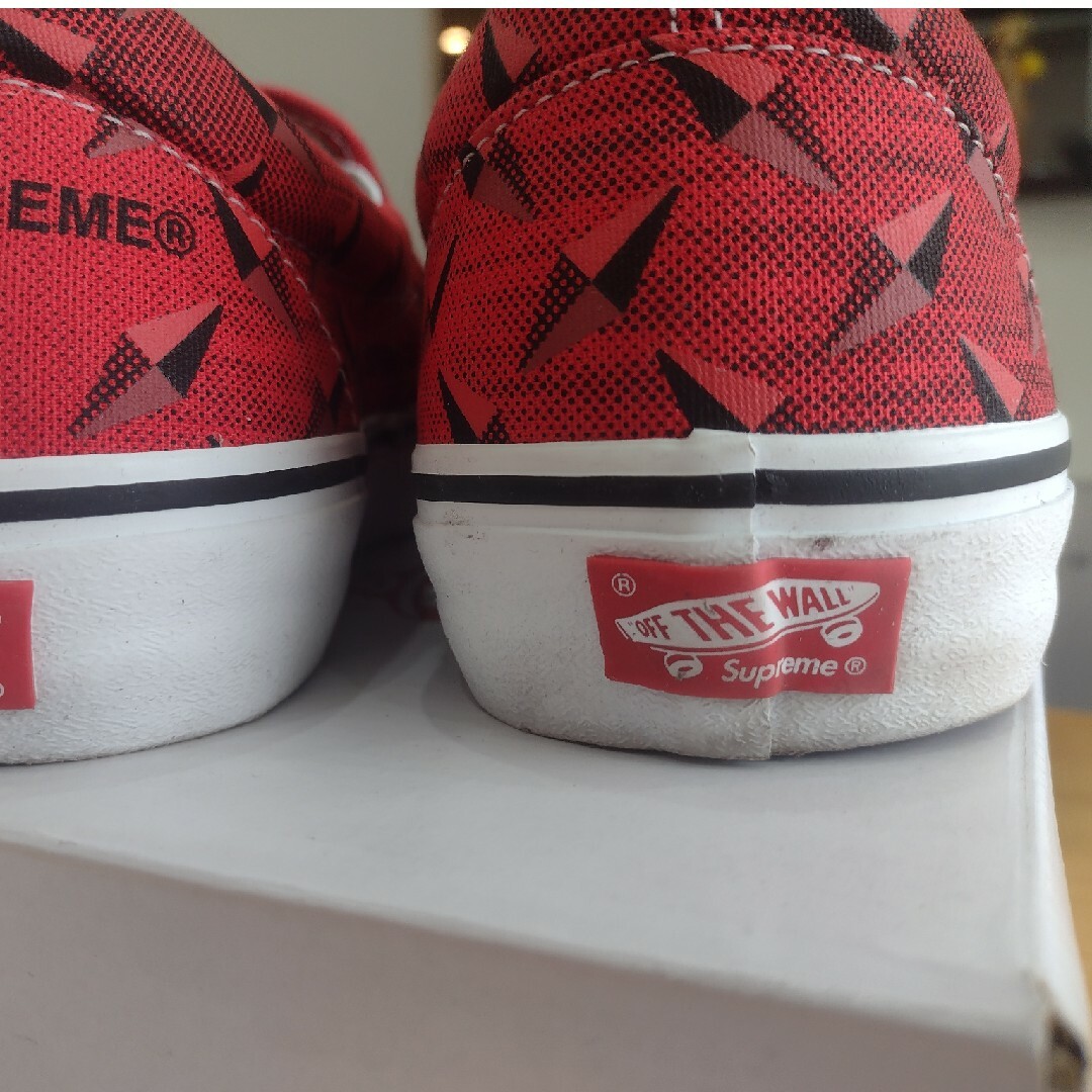 Supreme(シュプリーム)の☆美品☆ SUPREME VANS スリッポン ダイヤモンド シュプリーム メンズの靴/シューズ(スリッポン/モカシン)の商品写真