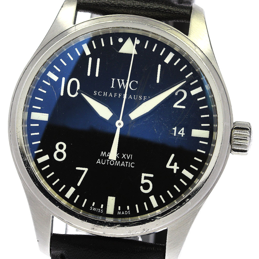 IWC SCHAFFHAUSEN IW325501 パイロットウォッチ マークXVI デイト 自動巻き メンズ _768143