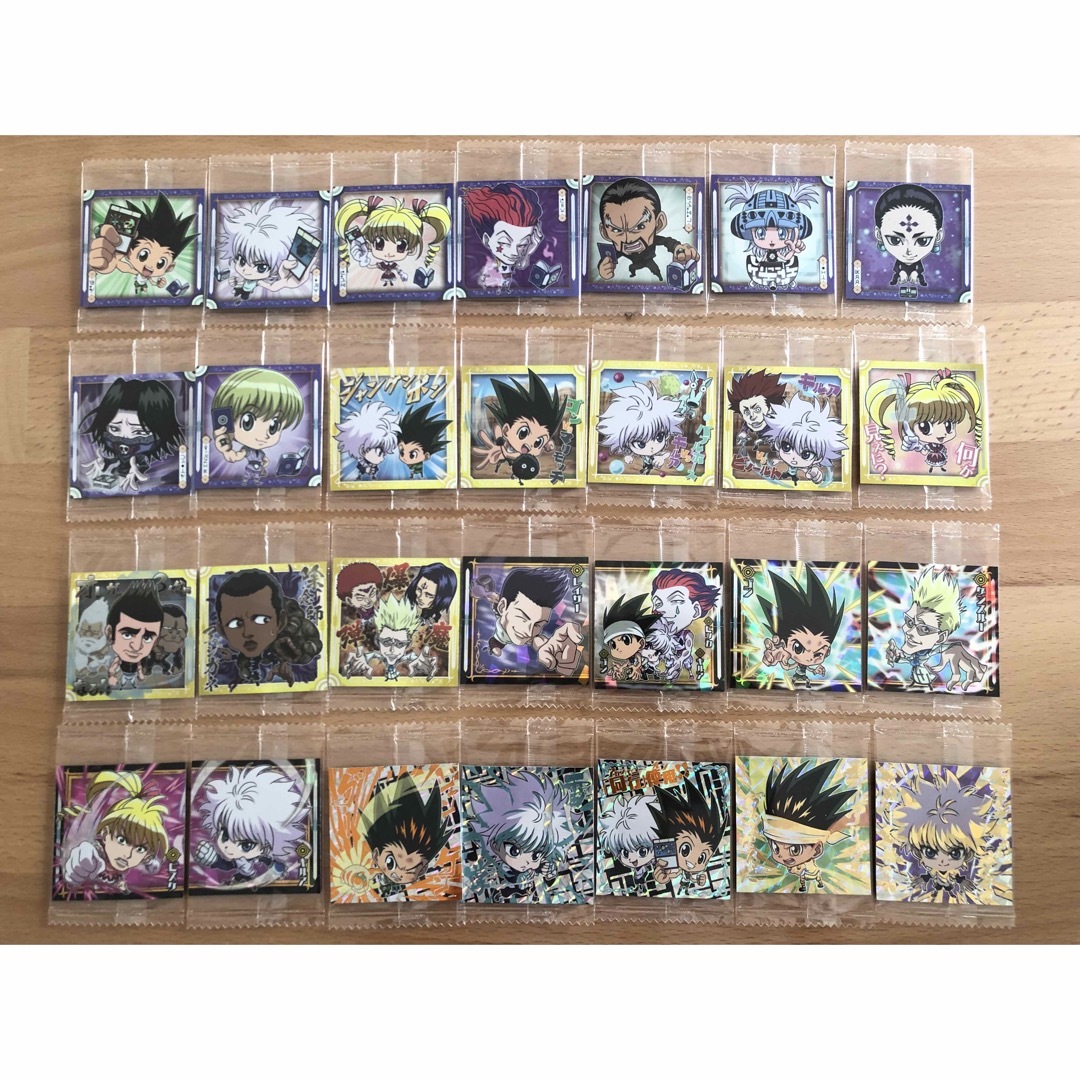 HUNTER×HUNTER ウエハース　第三弾　コンプリート　フルコンプ　全種 エンタメ/ホビーのアニメグッズ(その他)の商品写真