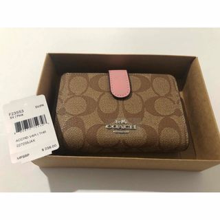 コーチ(COACH) 折り財布(メンズ)（ブラウン/茶色系）の通販 100