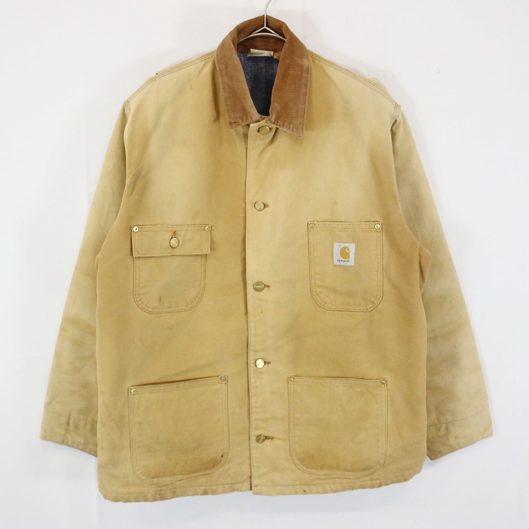 SALE/ Carhartt カーハート ミシガンチョアコート カバーオール ワークジャケット ワーク ブラウン (メンズ -- XL相当)   N8701