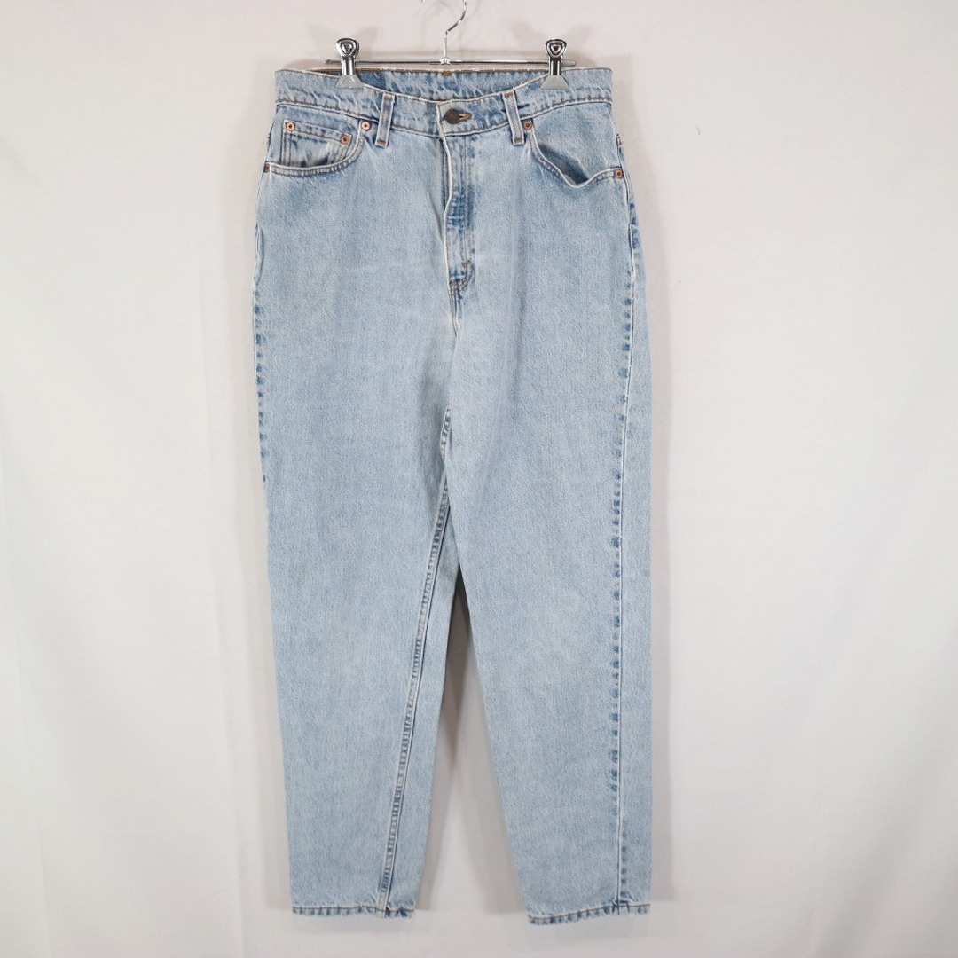 SALE/ 90年代 USA製 Levi's リーバイス 512 ジーンズ Gパン デニムパンツ アメカジ アイスブルー (レディース M)   N8698