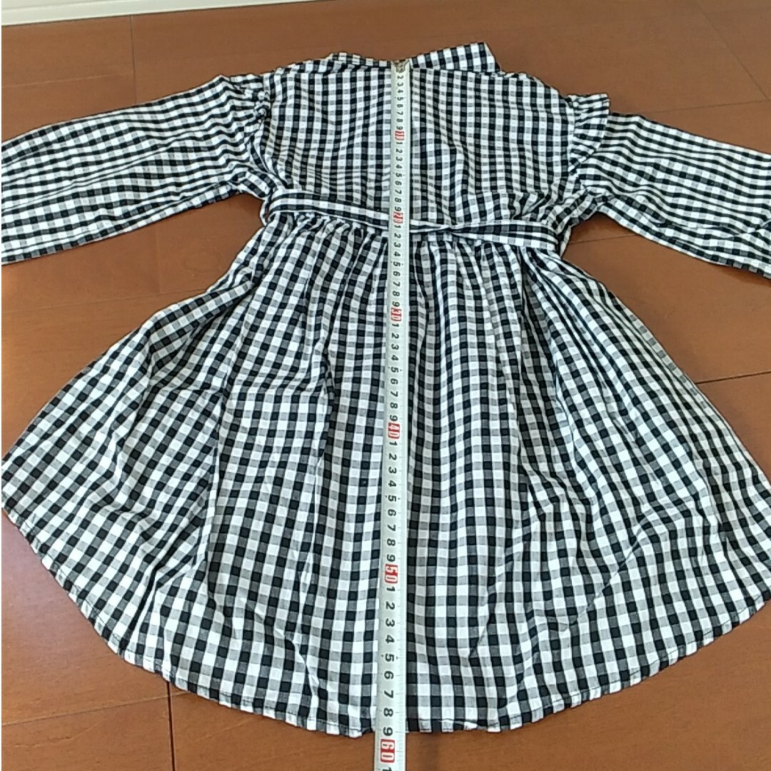 apres les cours(アプレレクール)の120トップスインナーワンピース キッズ/ベビー/マタニティのキッズ服女の子用(90cm~)(ワンピース)の商品写真