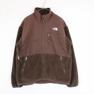 ザノースフェイス(THE NORTH FACE)のTHE NORTH FACE ノースフェイス デナリジャケット アウトドア キャンプ アウター 防寒 登山 ブラウン (メンズ L) 中古 古着 N8747(その他)