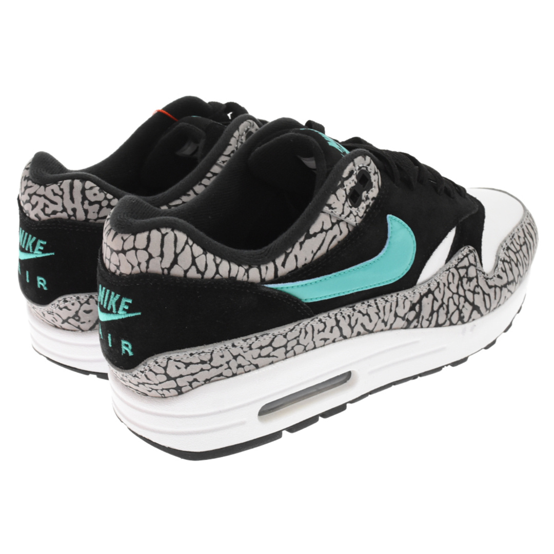 NIKE ナイキ ×atmos AIR MAX 1 PREMIUM RETRO ELEPHANT アトモス エアマックス1プレミアムレトロ ローカットスニーカー US8.5/26.5cm ホワイト/ブラック 908366-001