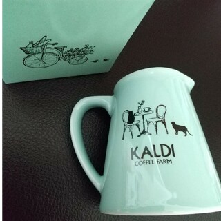 カルディ(KALDI)のカルディ  オリジナルミルクピッチャー(グラス/カップ)