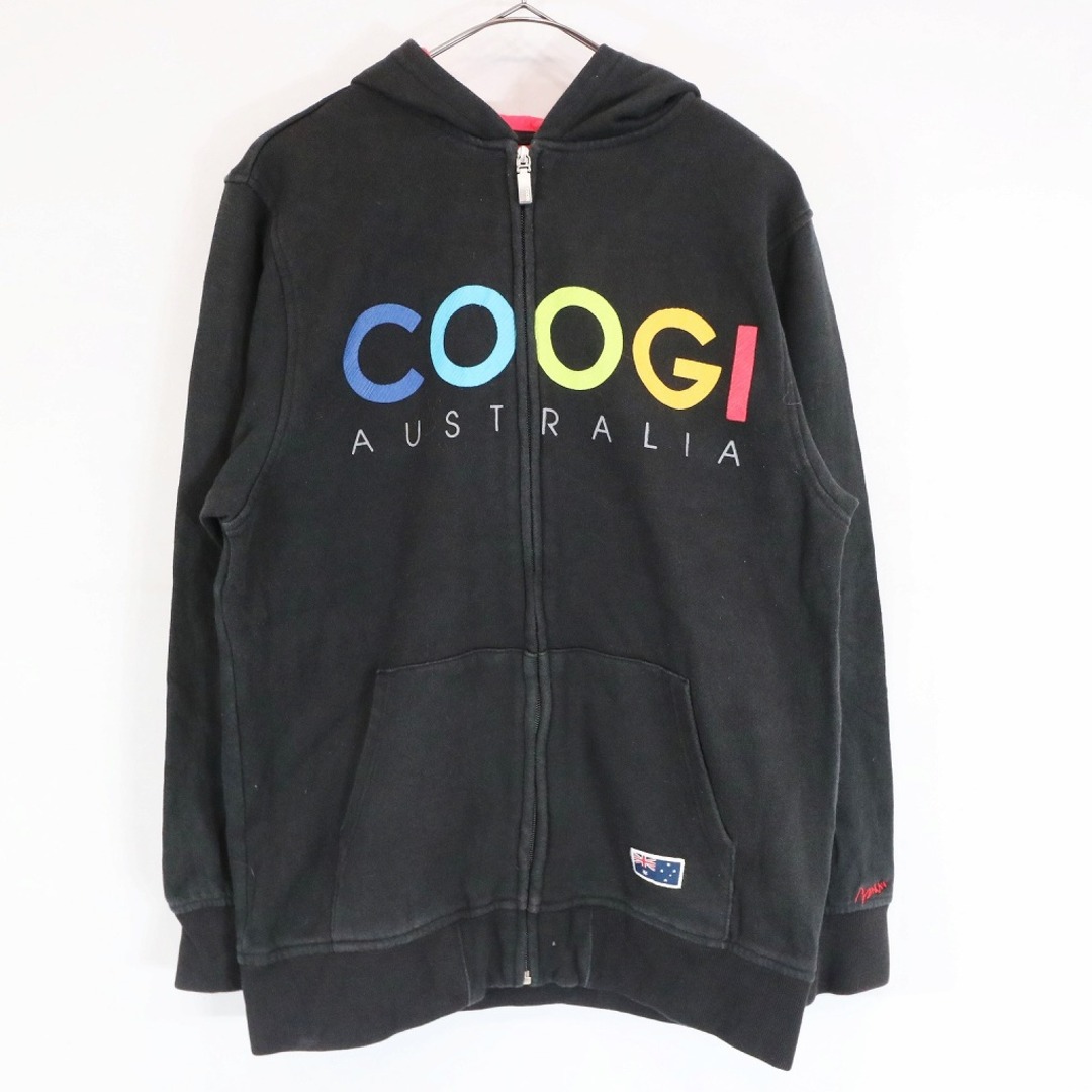 COOGI クージー フルジップ パーカー カジュアル ブラック (メンズ L