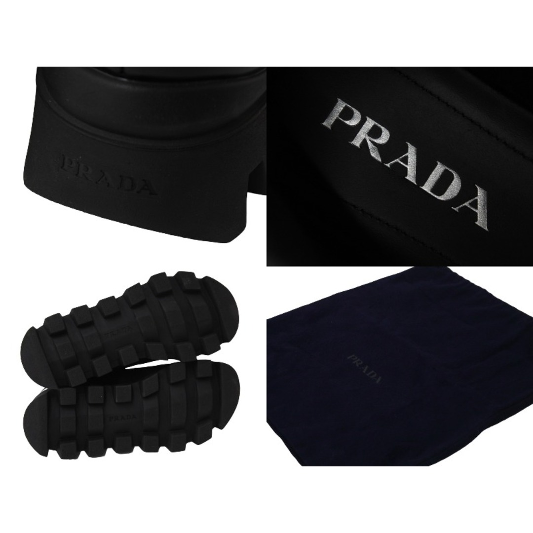 PRADA - 極美品 PRADA プラダ スニーカー 厚底スニーカー ナイロン