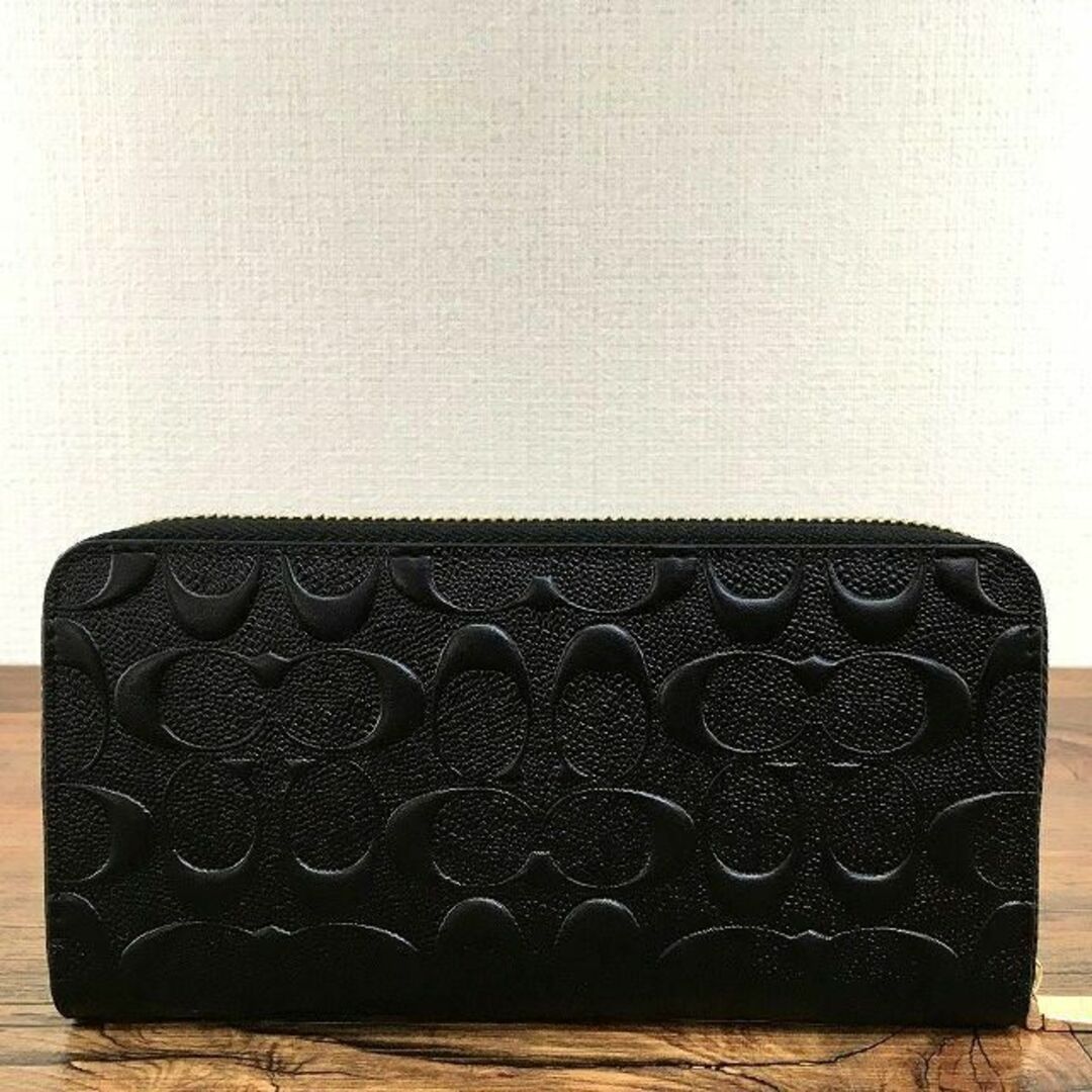 未使用品 COACH ジップウォレット ブラック 41