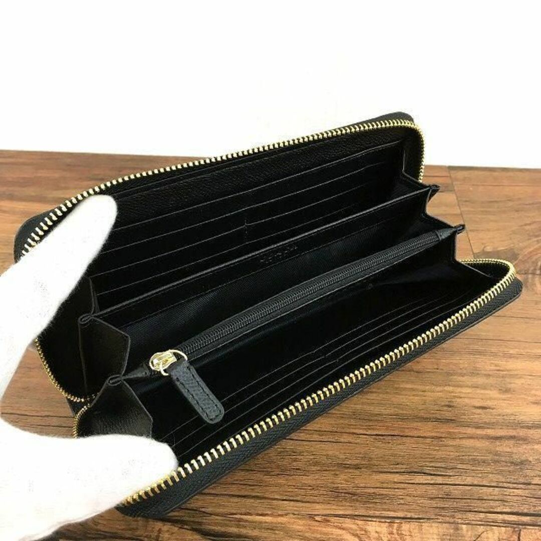 COACH - 未使用品 COACH ジップウォレット ブラック 41の通販 by old