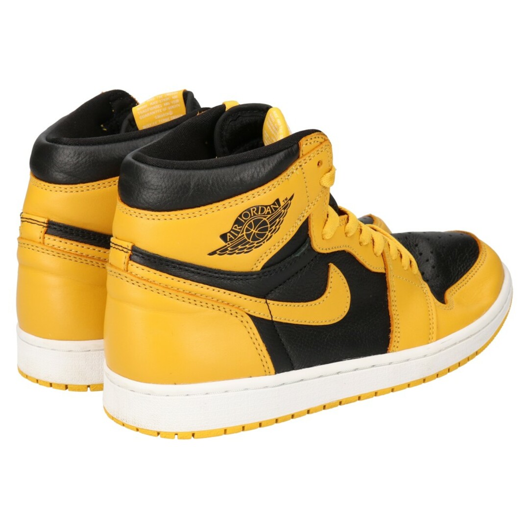 NIKE ナイキ AIR JORDAN 1 RETRO HIGH OG POLLEN 555088-701 エアジョーダン1 ハイカットスニーカー シューズ ブラック/イエロー US9.5/27.5cm