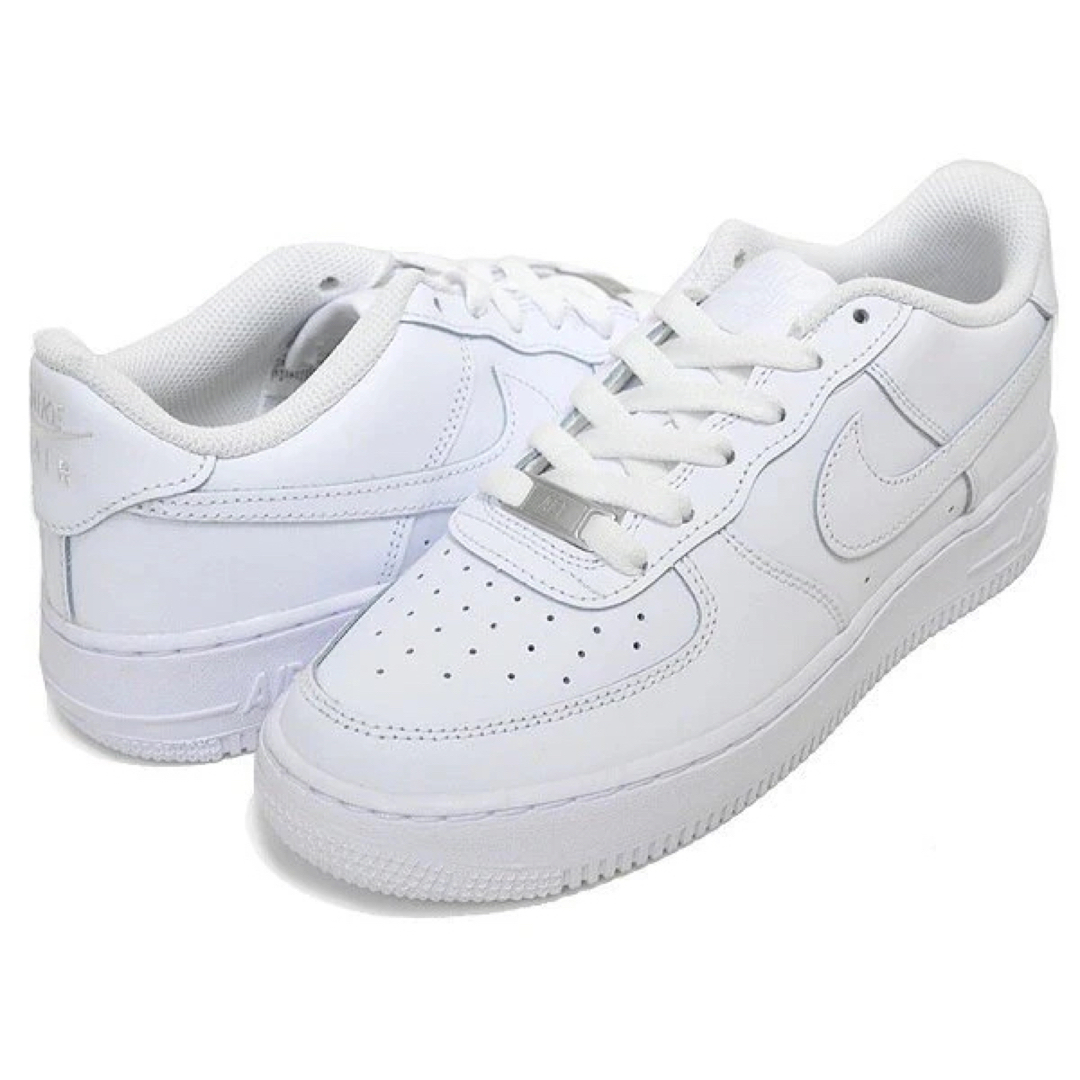 NIKE AIR FORCE 1 LOW GS WHITE 24.0cm