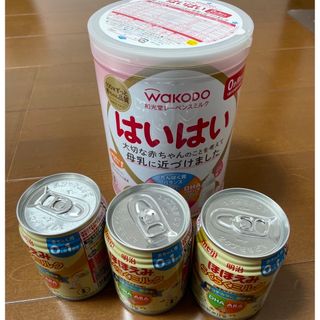 ワコウドウ(和光堂)の❤️超お買得【粉&缶ミルク】andベビーフード10食セット(その他)