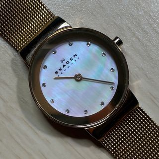 スカーゲン(SKAGEN)のSKAGEN 26mm GOLD レディース 腕時計(腕時計)