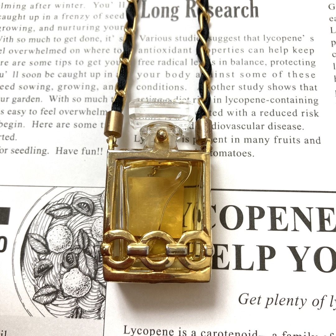 CHANEL - CHANEL ヴィンテージ 香水 フレグランスネックレスの CHANEL - CHANEL ヴィンテージ 香水 フレグランスネックレスの
