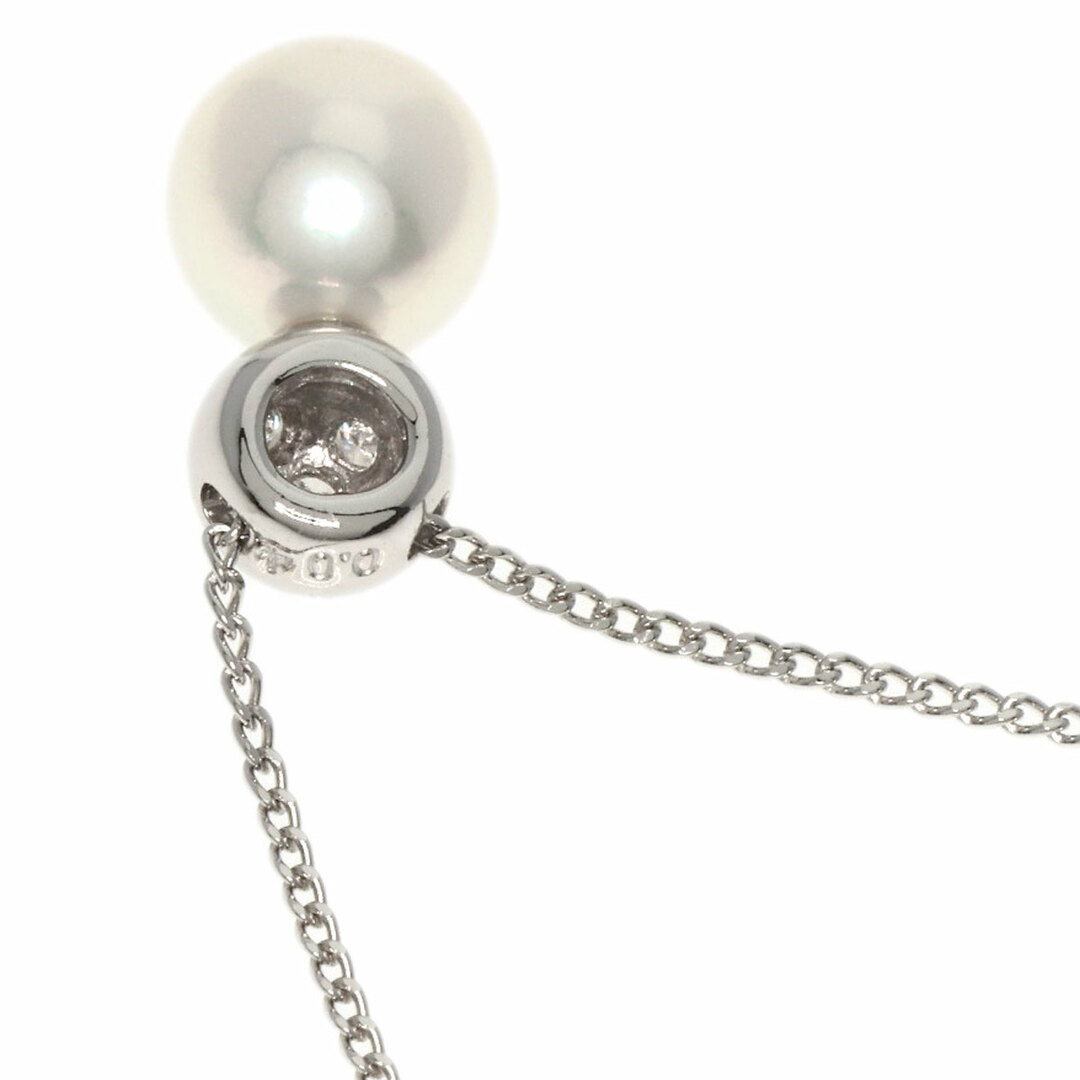 TASAKI(タサキ)のTASAKI アコヤパール 真珠 ダイヤモンド ネックレス PT850 レディース レディースのアクセサリー(ネックレス)の商品写真