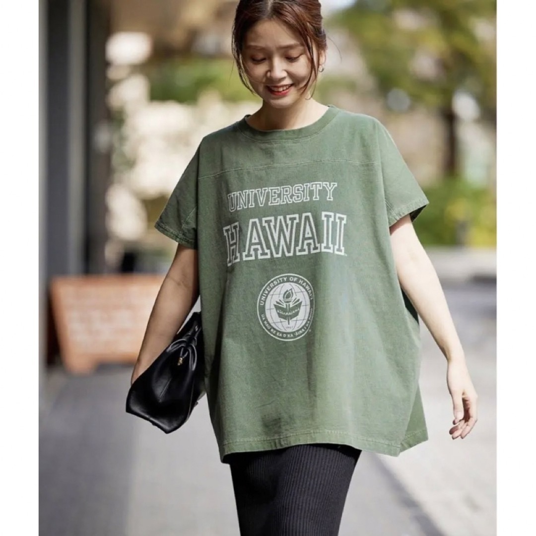 JOURNAL STANDARD(ジャーナルスタンダード)のジャーナルスタンダード　カレッジロゴビッグプルオーバー レディースのトップス(Tシャツ(半袖/袖なし))の商品写真