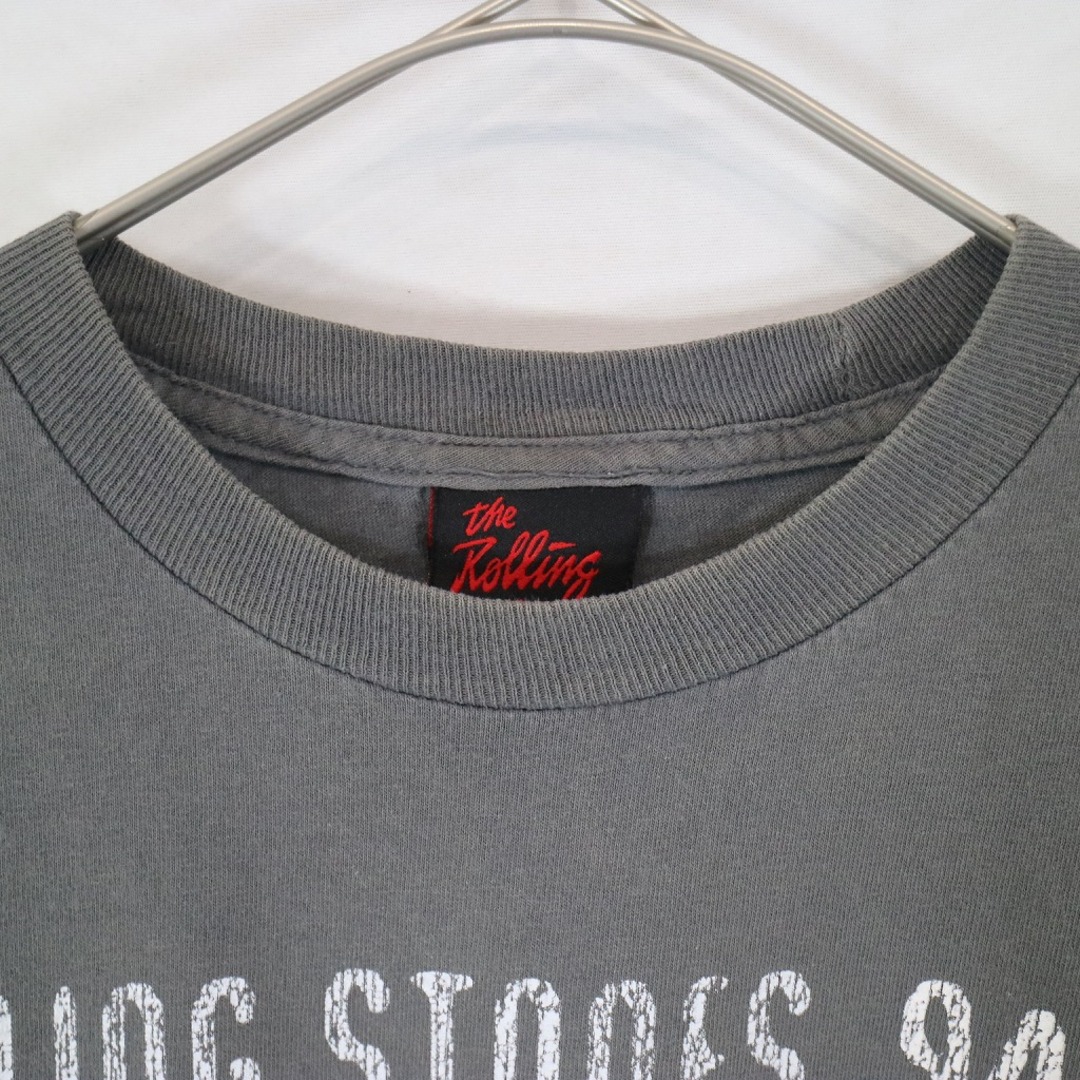 SALE/ THE ROLLING STONES VOODOO LOUNGE TOUR 半袖Tシャツ バンT グレー (メンズ M) 中古 古着 N8812