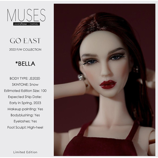 1/6ファッションドール Muses doll Bella-
