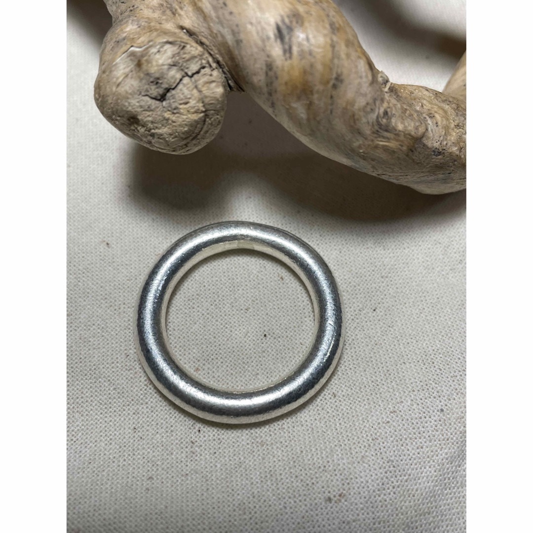 両甲丸　丸ラウンド　カレンシルバーリングシンプル　マリッジリングKARENもjS メンズのアクセサリー(リング(指輪))の商品写真