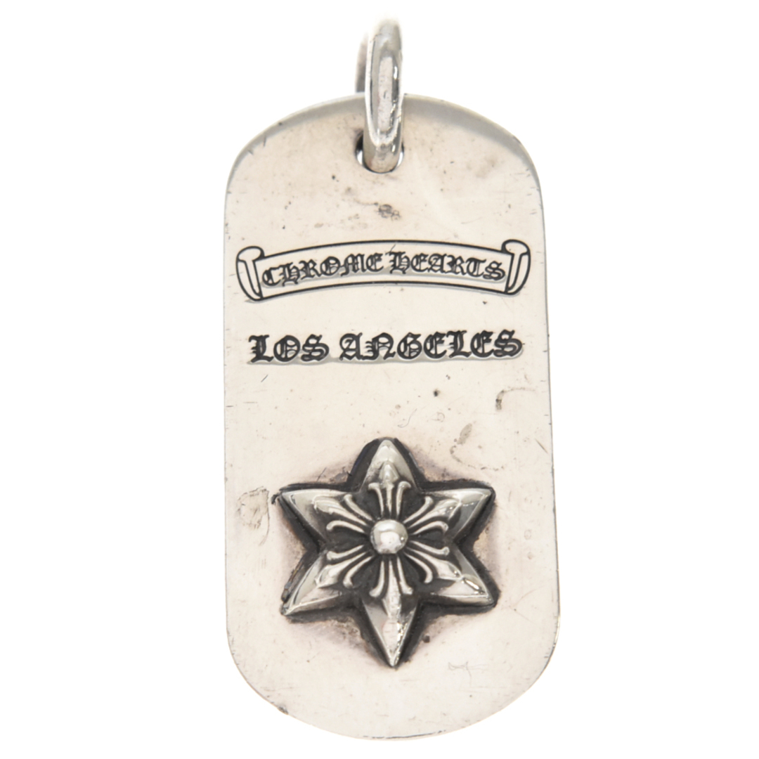 CHROME HEARTS クロムハーツ RAISED STAR DOGTAG レイズドスター ...